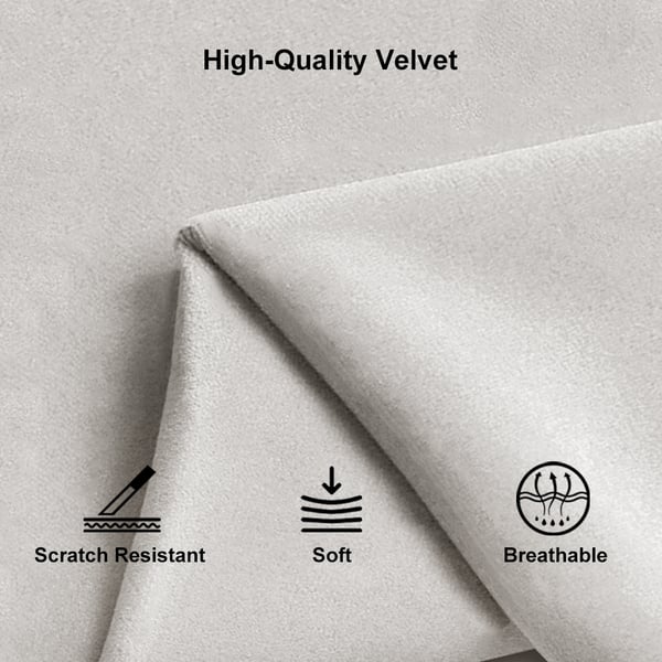Ukuran yang dapat disesuaikan Gaya Desain Modern Sofa Velvet Set dengan Penutup Taplak Meja Bagian 3
