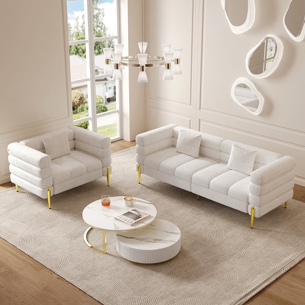 Ruang tamu mewah sofa set kain velvet sofa modern bagian penutup sofa recliner 0