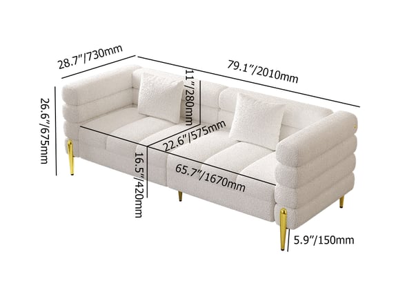 Ruang tamu mewah sofa set kain velvet sofa modern bagian penutup sofa recliner 10