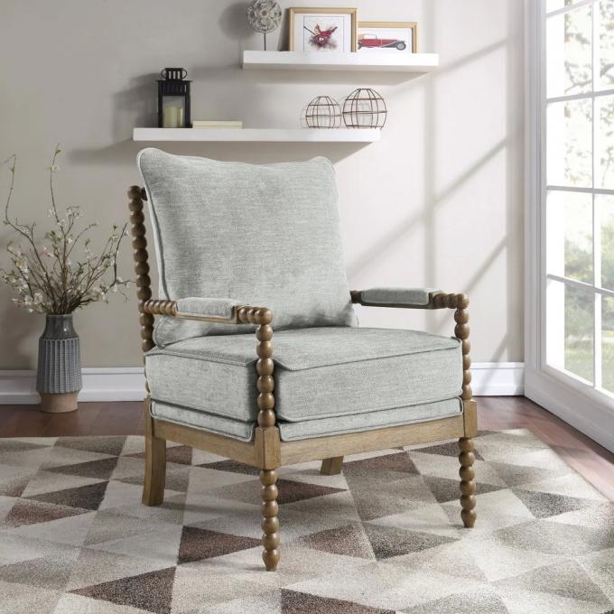Kerangka Kayu Kursi Renang Kursi Lounge Furnitur Kebun 4