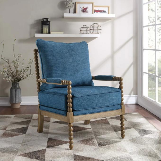 Kerangka Kayu Kursi Renang Kursi Lounge Furnitur Kebun 6