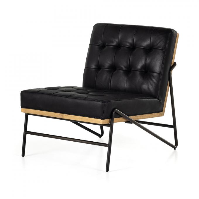 Akses PU Kulit Kursi Lounge recliner kursi modern furnitur 0