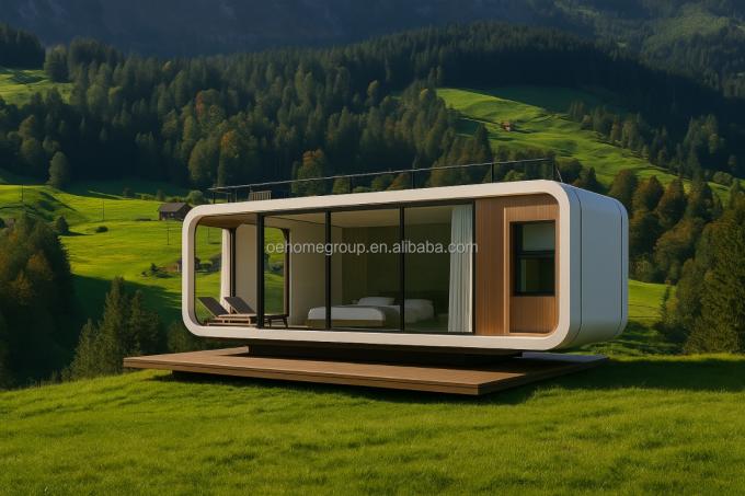 Pod Kantor Pribadi Modular OEM ODM Kedap Suara untuk Taman Luar Ruangan, Halaman Belakang 7