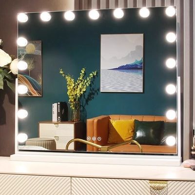 Makeup Countertop Vanity Mirror 5x Terang 360 derajat Diputar