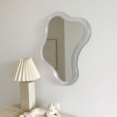 Lampu acrylic dinding dipasang cermin pembesar untuk kamar mandi kesombongan