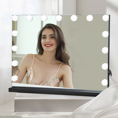 Kecantikan Pribadi LED Hollywood Vanity Lampu Layar sentuh isi ulang