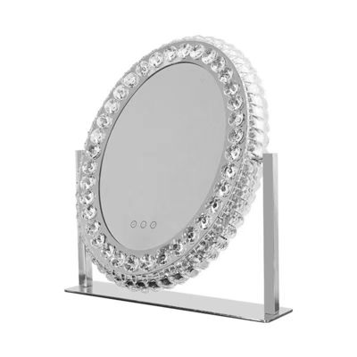 LED Light Up Makeup Mirror Crystal Vanity Mirror Gaya Hollywood