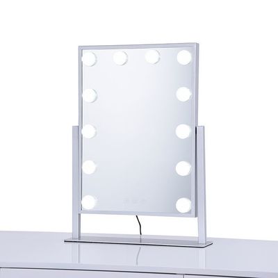 OEM ruang ganti tahan lama Cosmetic Beauty Vanity Mirror dengan lampu LED