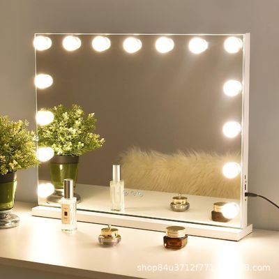15 LED Touch Dimmer Lampu Hollywood Gaya Lampu Cermin Meja rias Ideal untuk sehari-hari