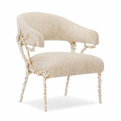 Metal Frame Velvet Kulit Kursi Kursi Lounge ruang tamu Kursi Aksen Kulit