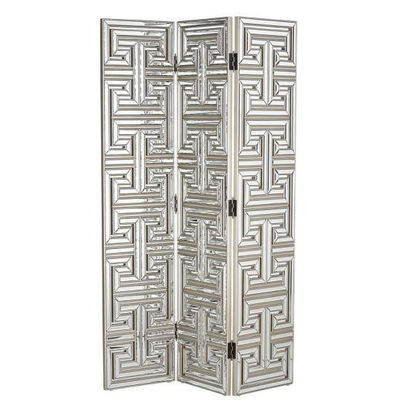 4mm 5mm perak Mirrored Room Divider Screen Untuk Tema Olahraga