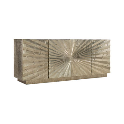 Unit Storage Buffet Stand TV Cabinet Meja Meja Metal OEM
