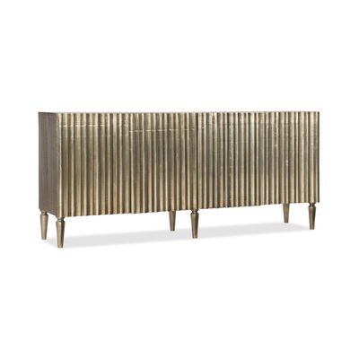 Particleboard Kayu Padat Modern Sideboard TV Cabinet Console