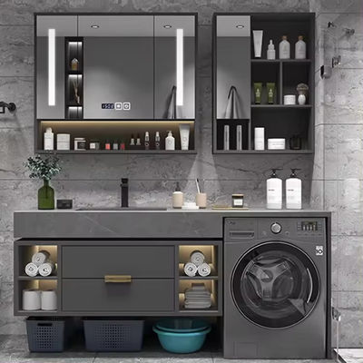 Modern 48 Inch Kamar Mandi Vanity Basin Kombinasi Lemari