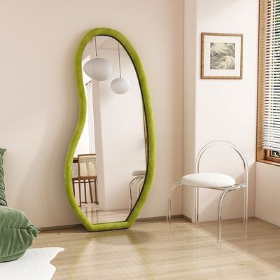 Custom Standing Arched Floor Mirror Length Length 78x108cm