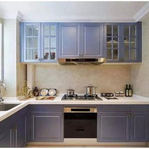 Kabinet dapur rumah dan countertops akrilik akhir
