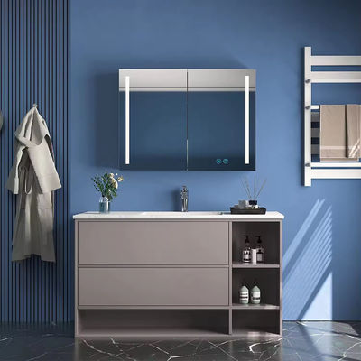 Kamar Mandi Cermin Sink Dan Lemari Vanity Lemari Resin Basin