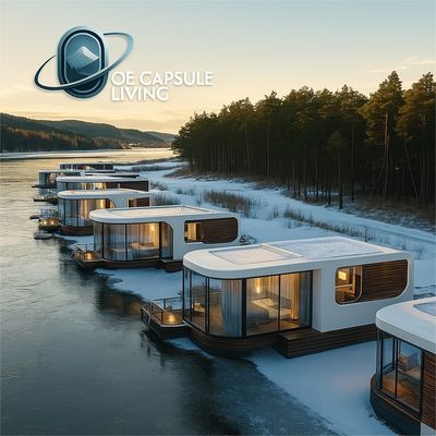 20/40ft Gaya Cina Modular Prefab Rumah Kecil Kontainer Bahan Baja Kabin Untuk Hotel Penggunaan Kantor