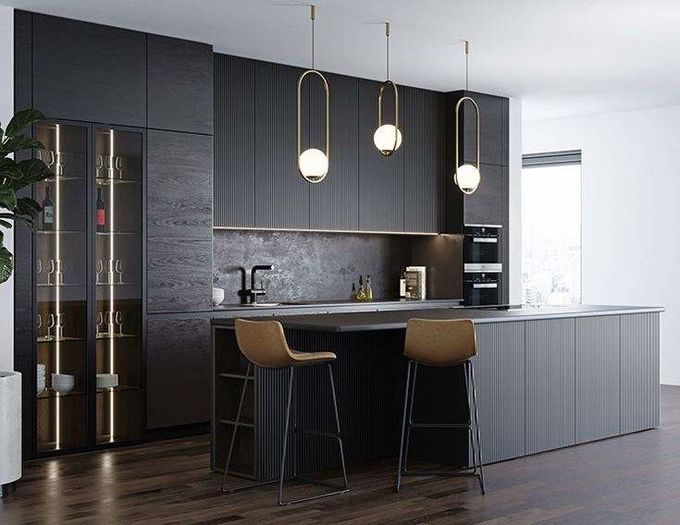 Lemari Dapur Melamin Modular Atas Perabot Almirah 0