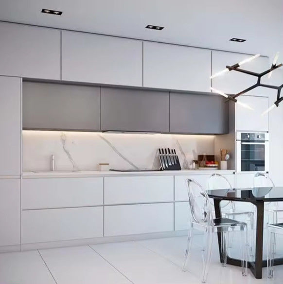 Corner Plywood Dapur Cabinet Solusi Melamine Board 0